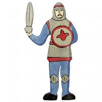 Holztiger - Knight, fighting, blue - Amousewithahouse