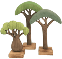 Papoose - African Trees Coloured/3pc - Amousewithahouse