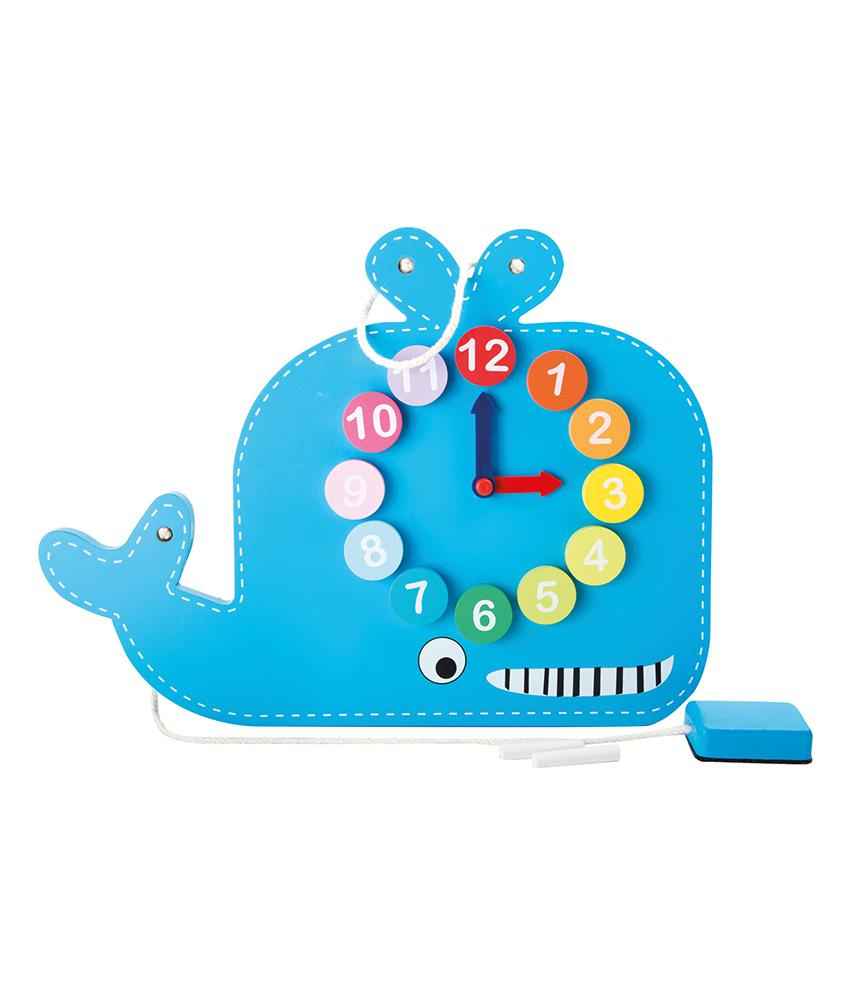 Legler - Whale teaching clock