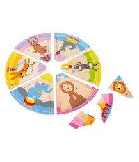 Legler - Circus Animal Wooden Puzzle - Amousewithahouse