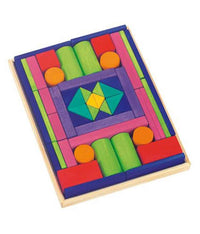 Gluckskafer - Blocks set provence big 53 parts - Amousewithahouse