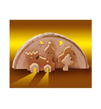 Legler - 3D Castle incl. Tealight