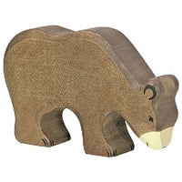 Holztiger - Brown bear, feeding - Amousewithahouse